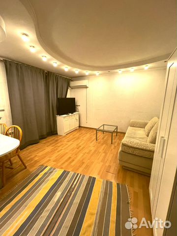 

1-к. квартира, 52 м², 2 кровати