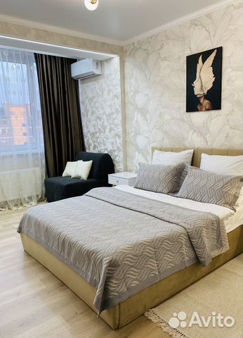 

1-к. квартира, 40 м², 2 кровати