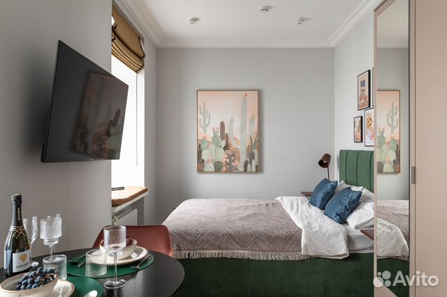 

Квартира-студия, 25 м², 1 кровать