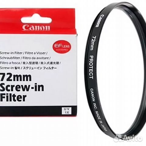 Защитный фильтр 72mm