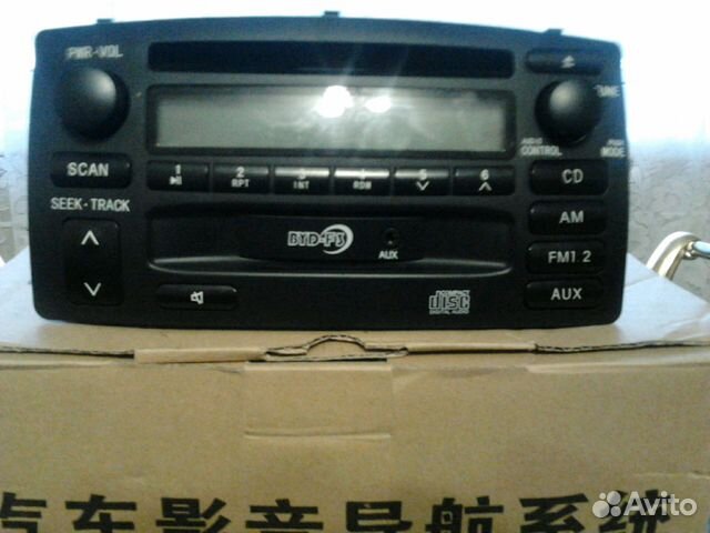 Штатное головное устройство BYD f3