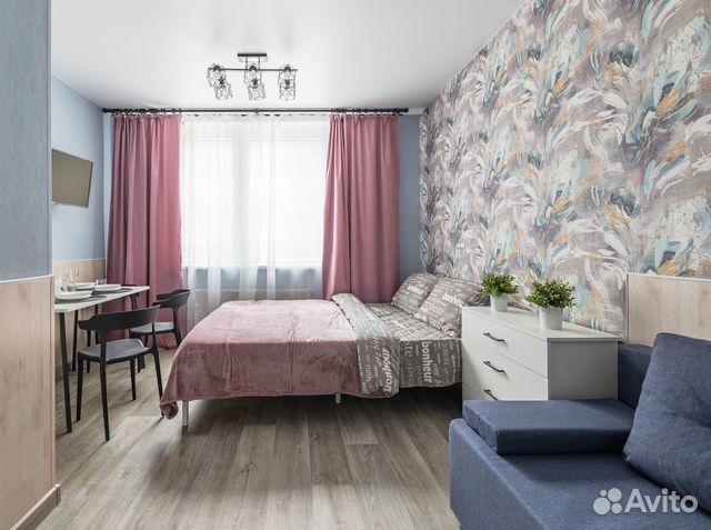 

Квартира-студия, 20 м², 2 кровати