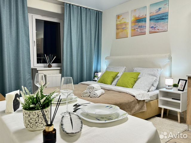 

1-к. квартира, 35 м², 1 кровать