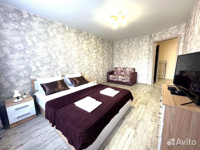 

1-к. квартира, 45 м², 2 кровати