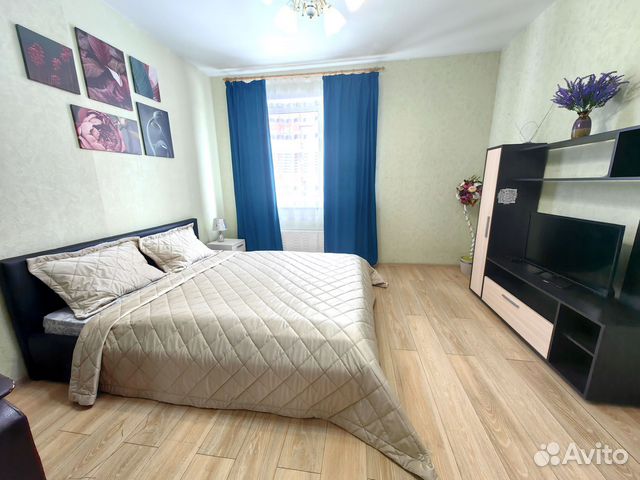 

1-к. квартира, 42 м², 2 кровати