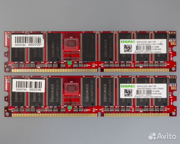 Kingmax MPXc22D-38KT3R DDR400 512MB Kingmax MPXc22D-38KT3R DDR400 512MB