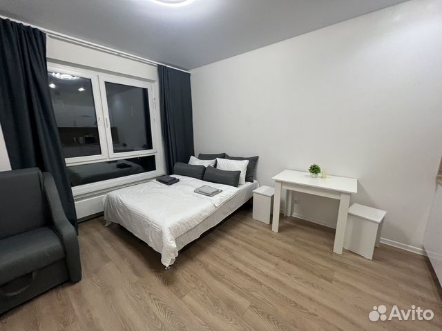 

Квартира-студия, 25 м², 2 кровати