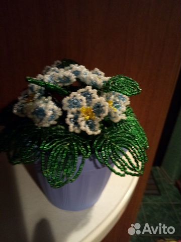 Цветы из бисера