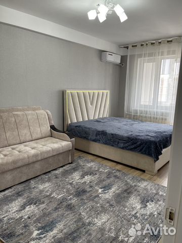 

1-к. квартира, 42 м², 2 кровати