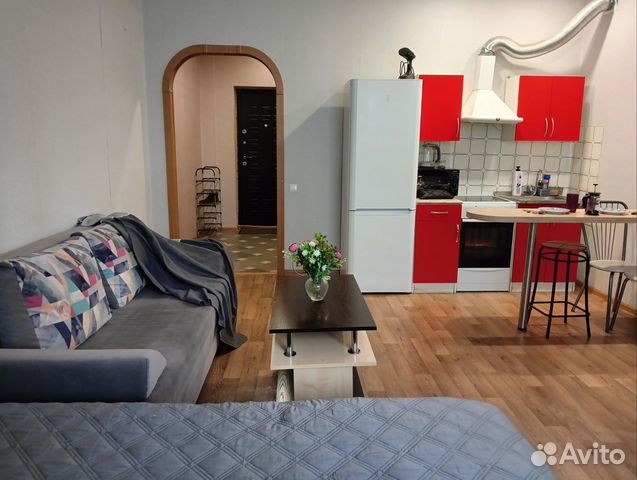

Квартира-студия, 35 м², 2 кровати