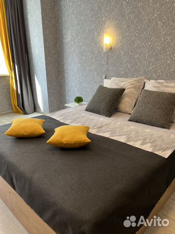 

1-к. квартира, 42 м², 3 кровати