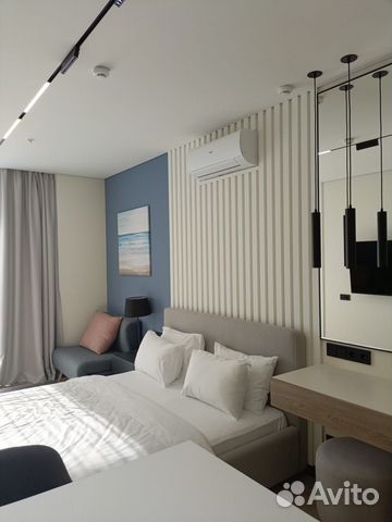 

Квартира-студия, 32 м², 2 кровати