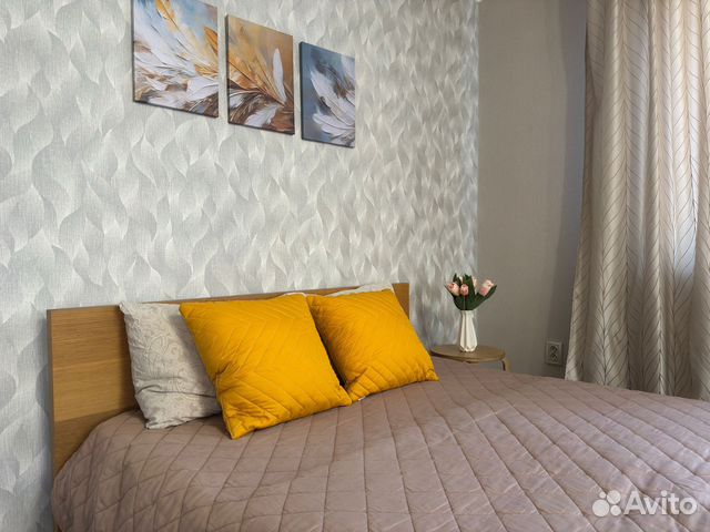 

1-к. квартира, 40 м², 2 кровати