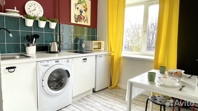 

1-к. квартира, 35 м², 2 кровати