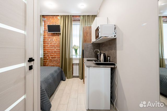 

Квартира-студия, 13 м², 1 кровать