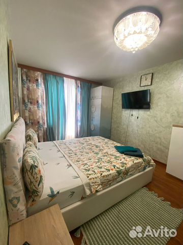 

1-к. квартира, 45 м², 3 кровати