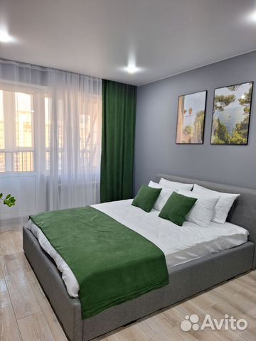 

1-к. квартира, 38 м², 2 кровати