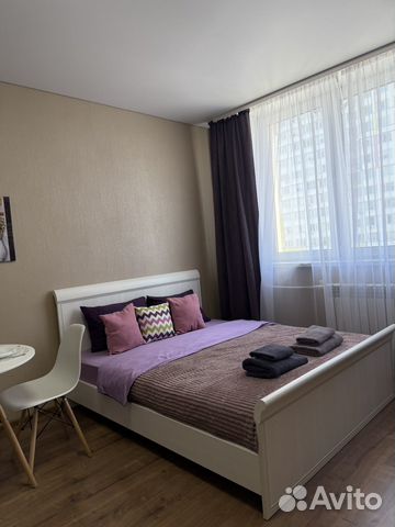 

Квартира-студия, 28 м², 1 кровать