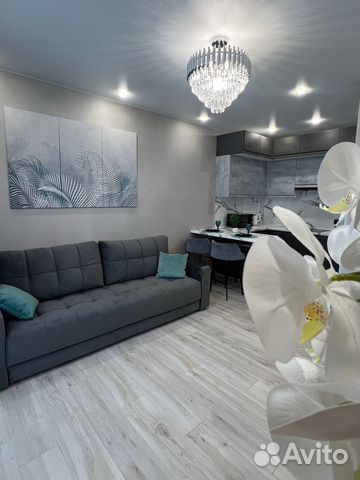 

1-к. квартира, 42 м², 2 кровати