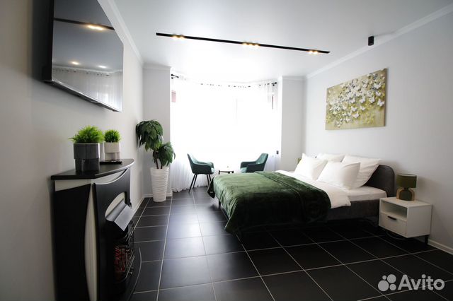 

1-к. квартира, 42 м², 2 кровати