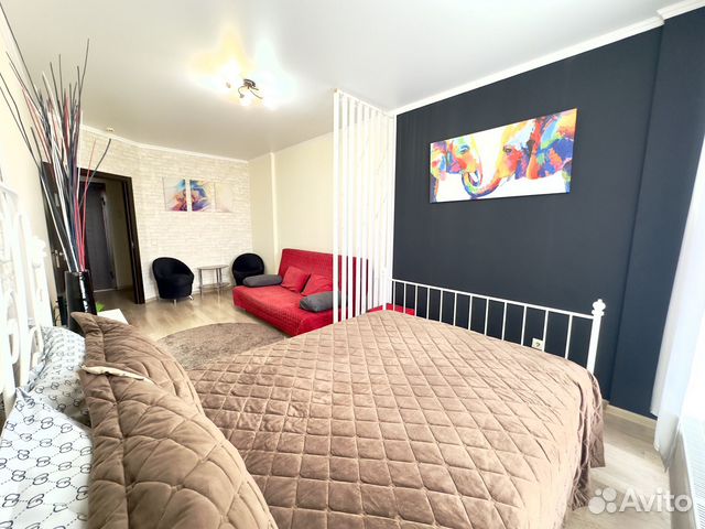 

1-к. квартира, 45 м², 2 кровати