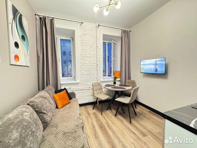 

Квартира-студия, 20 м², 2 кровати