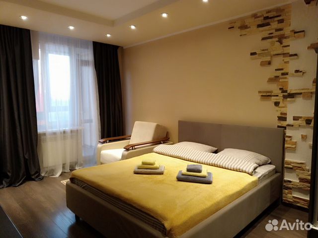 

1-к. квартира, 40 м², 2 кровати