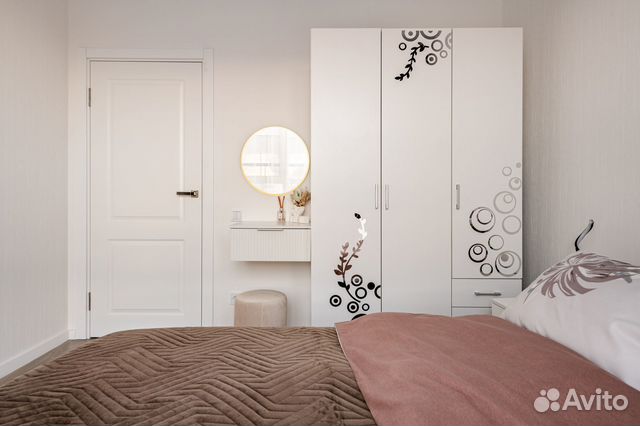 

2-к. квартира, 39 м², 2 кровати