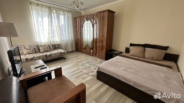 

1-к. квартира, 41 м², 2 кровати