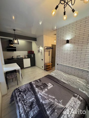 

Квартира-студия, 25 м², 2 кровати