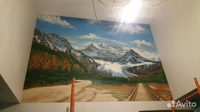 Роспись стен, граффити оформление