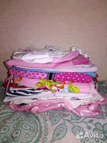 Пакет одежды для девочки 74-80