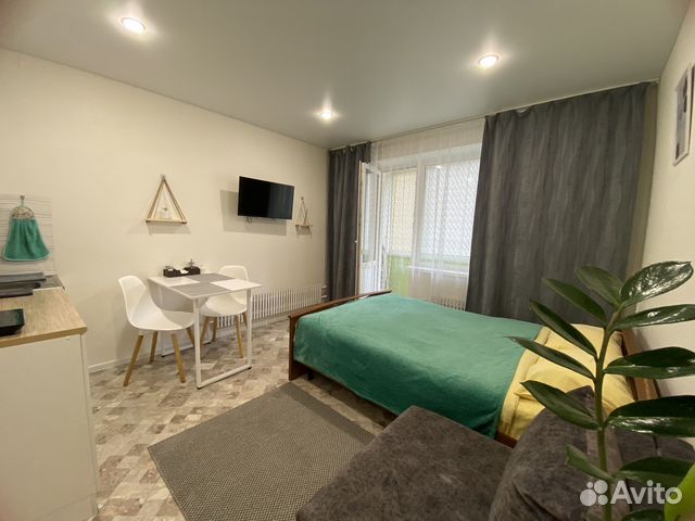 

Квартира-студия, 22 м², 2 кровати