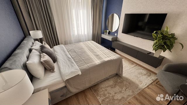 

1-к. квартира, 41 м², 2 кровати