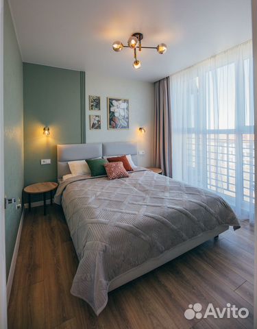 

1-к. квартира, 45 м², 2 кровати