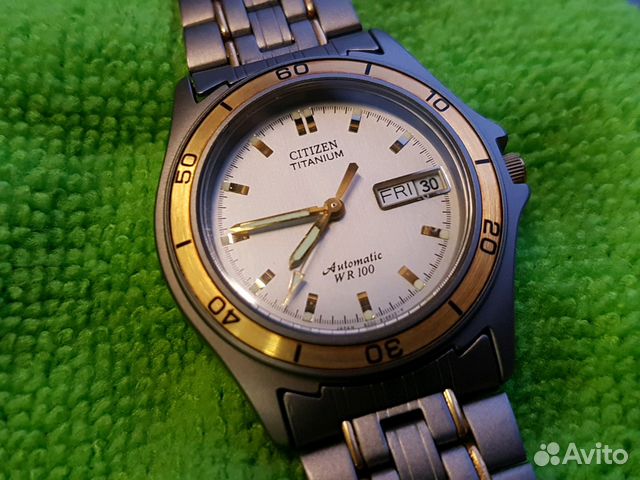 citizen titanium wr100