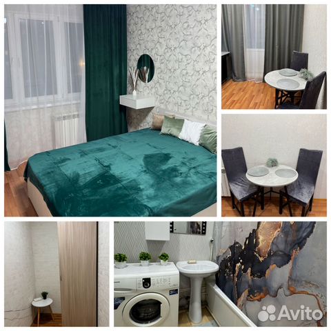

1-к. квартира, 40 м², 2 кровати