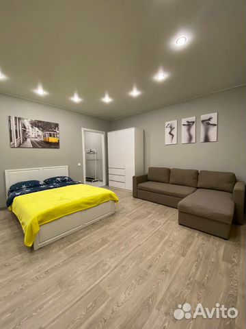 

1-к. квартира, 39 м², 2 кровати