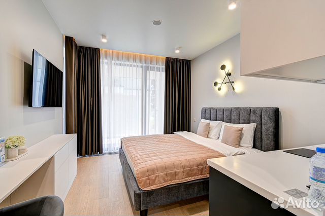

Квартира-студия, 25 м², 1 кровать
