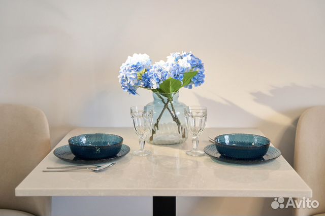 

Квартира-студия, 34 м², 2 кровати