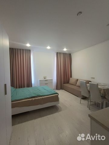 

Квартира-студия, 29 м², 2 кровати