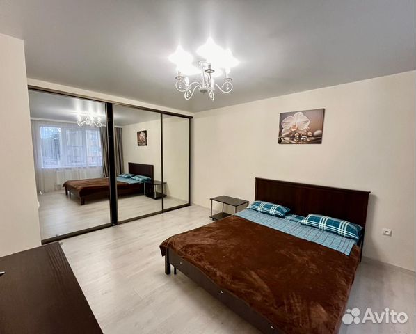 

1-к. квартира, 43 м², 2 кровати