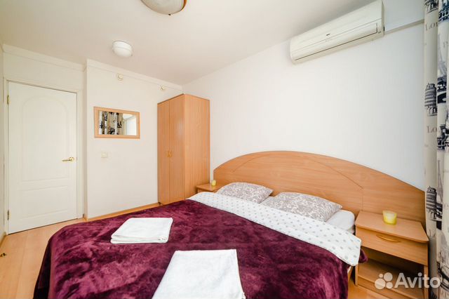 

1-к. квартира, 43 м², 3 кровати