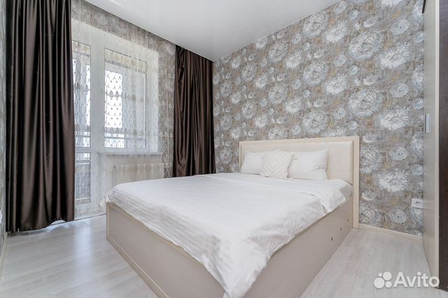 

1-к. квартира, 44 м², 2 кровати
