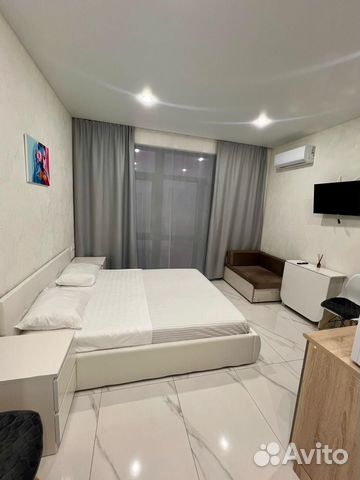 

Квартира-студия, 30 м², 2 кровати