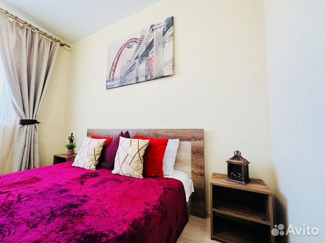 

2-к. квартира, 52 м², 2 кровати