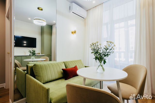 

1-к. квартира, 37 м², 2 кровати