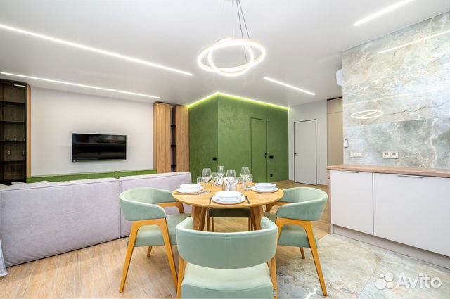 

1-к. квартира, 75 м², 2 кровати