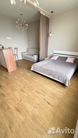

Квартира-студия, 34 м², 2 кровати