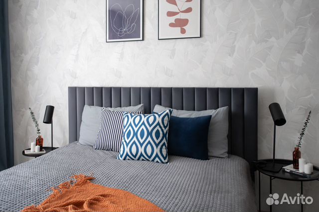 

1-к. квартира, 38 м², 2 кровати